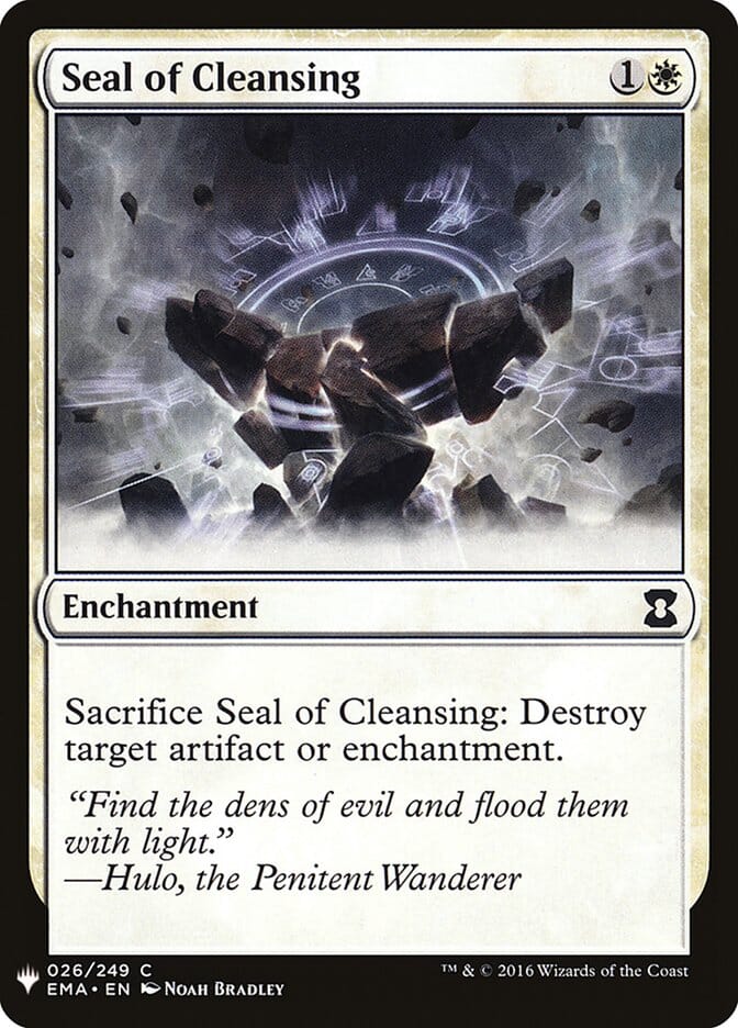 Seal of Cleansing [Mystery Booster] MTG Single Magic: The Gathering  | Multizone: Comics And Games
