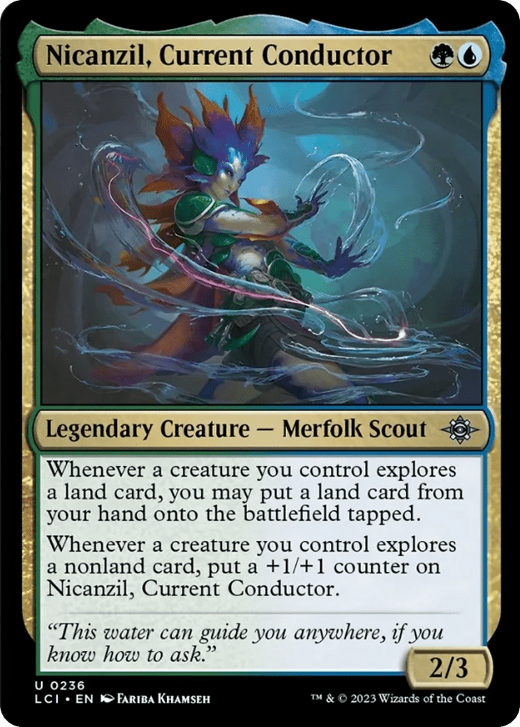 Nicanzil, Current Conductor [The Lost Caverns of Ixalan] MTG Single Magic: The Gathering  | Multizone: Comics And Games