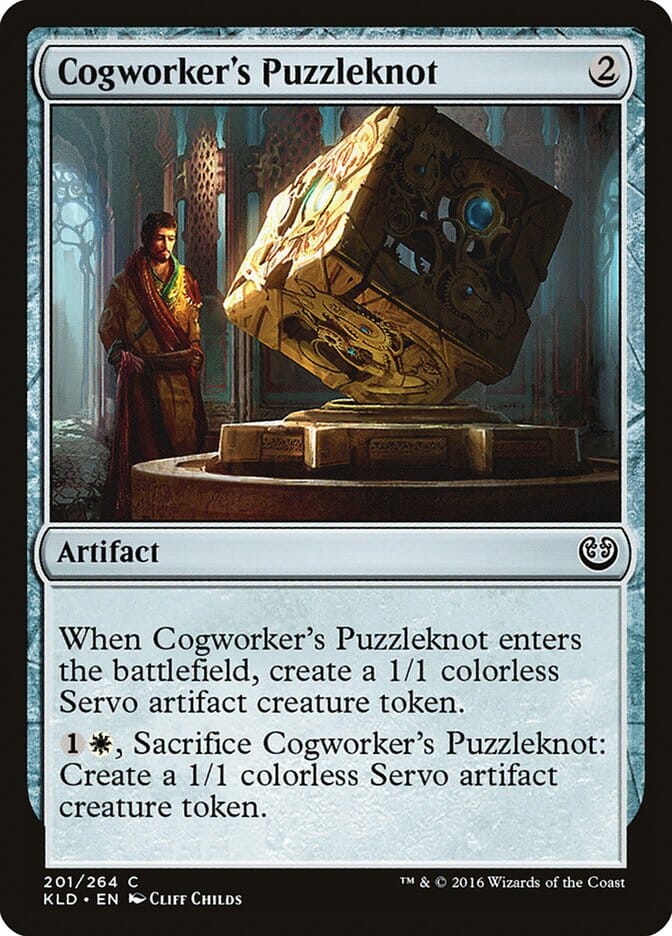 Cogworker's Puzzleknot [Kaladesh] MTG Single Magic: The Gathering  | Multizone: Comics And Games