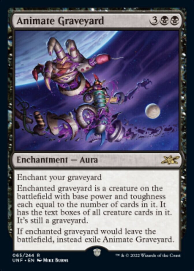 Animate Graveyard [Unfinity] MTG Single Magic: The Gathering  | Multizone: Comics And Games