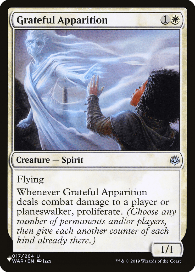 Grateful Apparition [The List] MTG Single Magic: The Gathering  | Multizone: Comics And Games