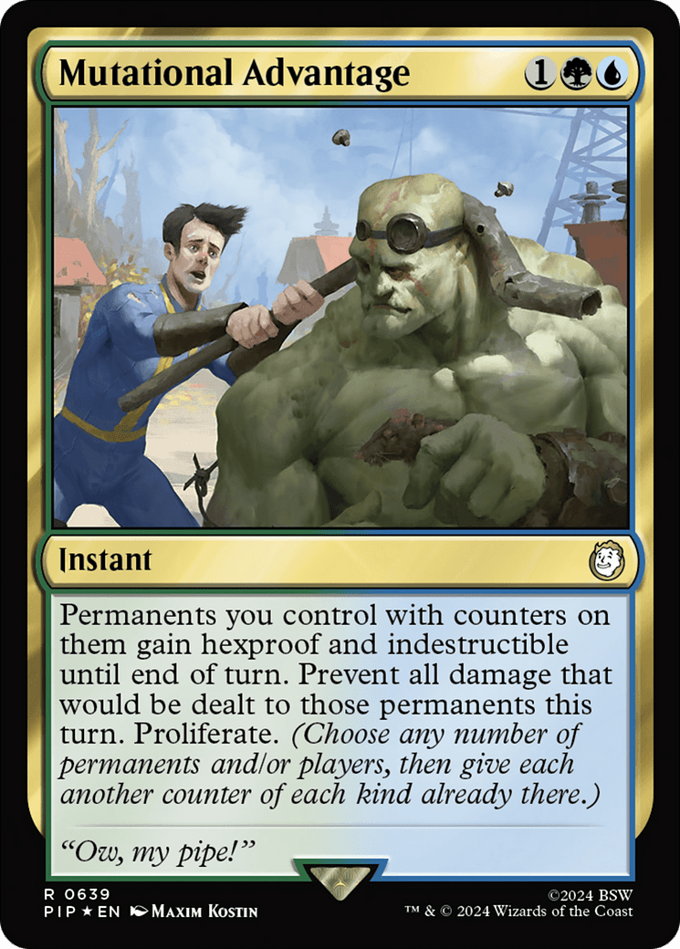 Mutational Advantage (Surge Foil) [Fallout] MTG Single Magic: The Gathering  | Multizone: Comics And Games