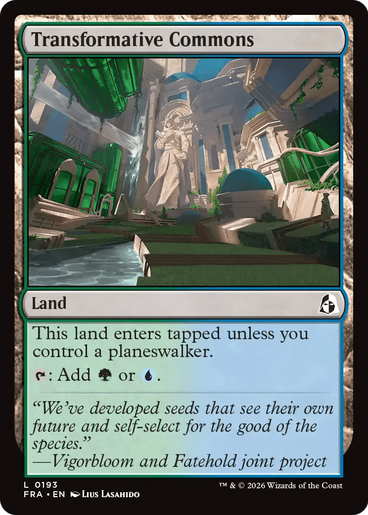 Transformative Commons [Reality Fracture] MTG Single Magic: The Gathering  | Multizone: Comics And Games