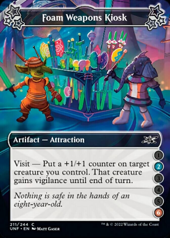 Foam Weapons Kiosk (2-6) [Unfinity] MTG Single Magic: The Gathering  | Multizone: Comics And Games