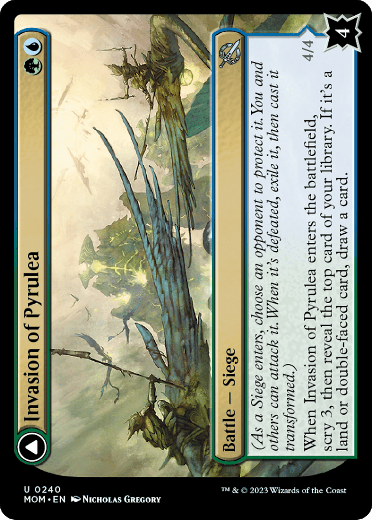 Invasion of Pyrulea // Gargantuan Slabhorn [March of the Machine] MTG Single Magic: The Gathering  | Multizone: Comics And Games