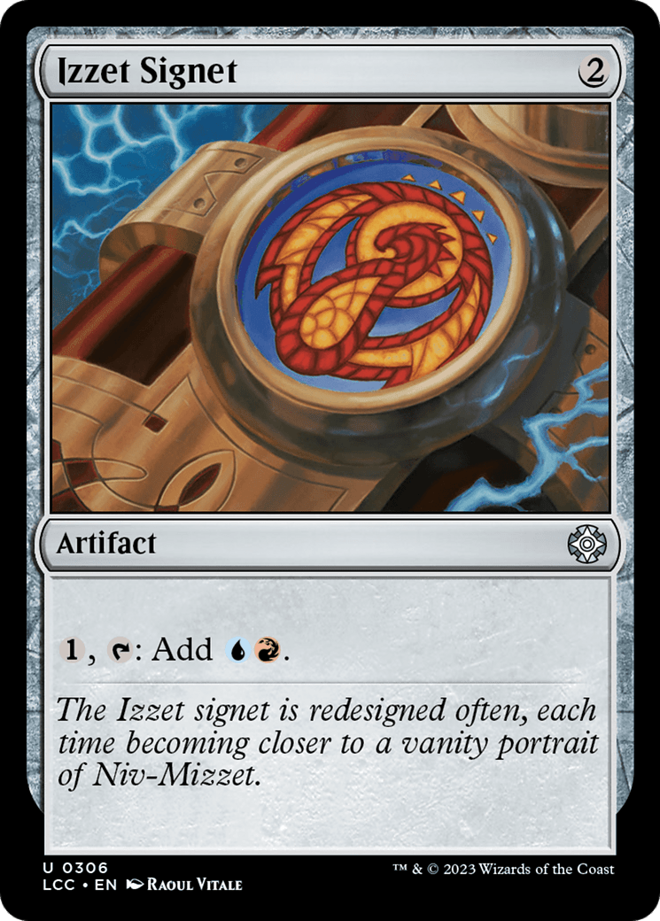Izzet Signet [The Lost Caverns of Ixalan Commander] MTG Single Magic: The Gathering  | Multizone: Comics And Games
