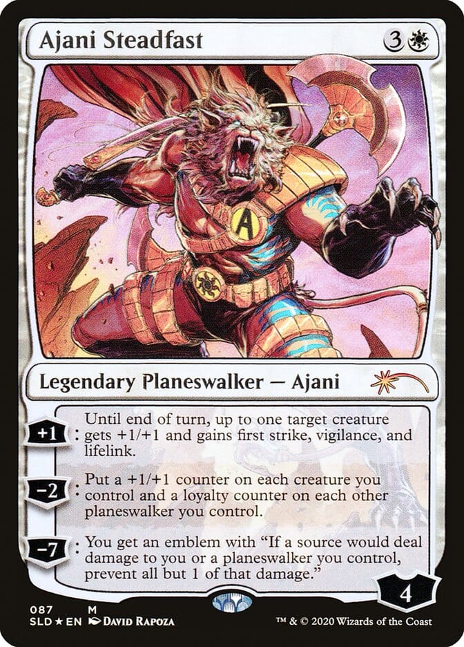 Ajani Steadfast [Secret Lair Drop Series] MTG Single Magic: The Gathering  | Multizone: Comics And Games