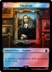 Soldier // Treasure (0060) Double-Sided Token (Surge Foil) [Doctor Who Tokens] MTG Single Magic: The Gathering  | Multizone: Comics And Games