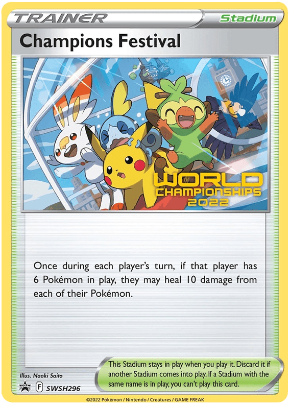 Champions Festival (SWSH296) [Sword & Shield: Black Star Promos] Pokemon Single Pokémon  | Multizone: Comics And Games
