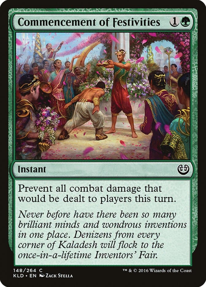 Commencement of Festivities [Kaladesh] MTG Single Magic: The Gathering  | Multizone: Comics And Games