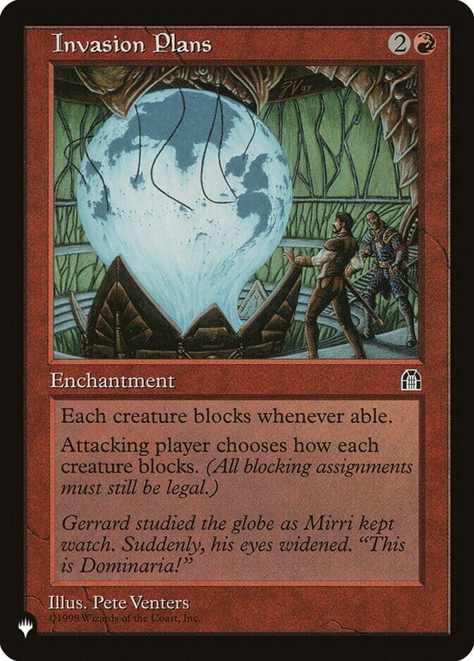 Invasion Plans [The List] MTG Single Magic: The Gathering  | Multizone: Comics And Games