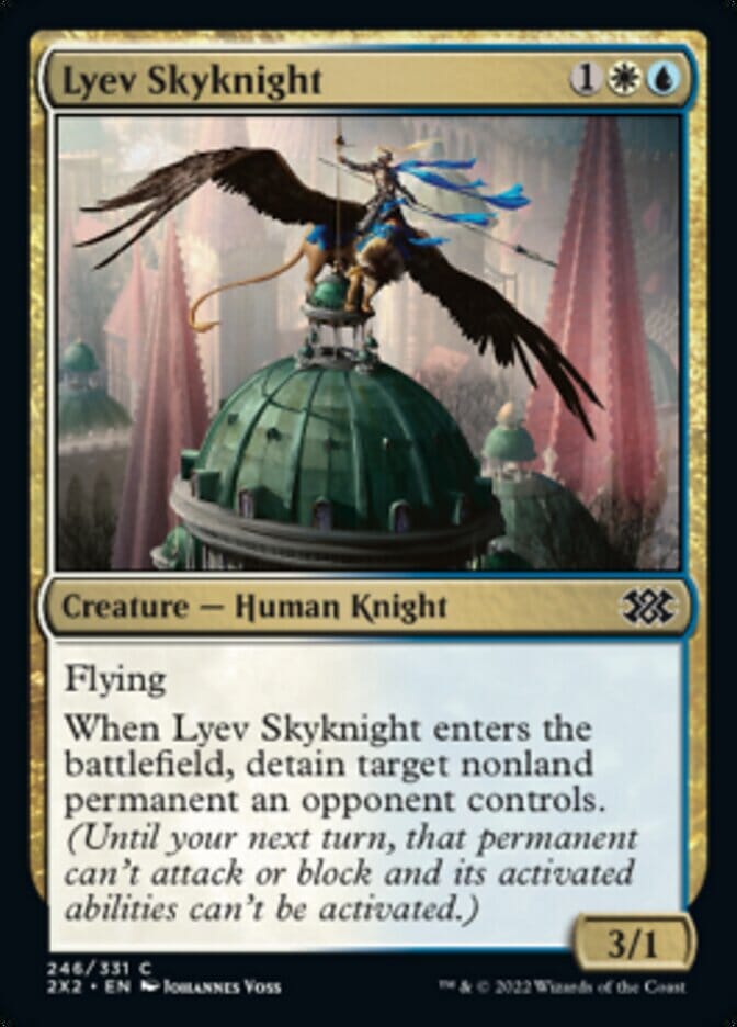 Lyev Skyknight [Double Masters 2022] MTG Single Magic: The Gathering  | Multizone: Comics And Games