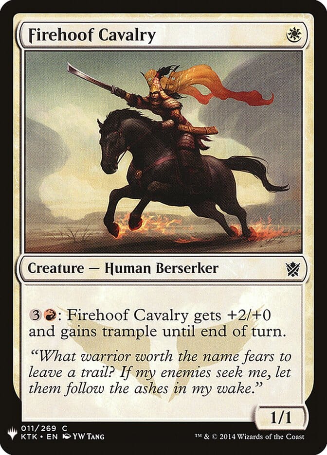 Firehoof Cavalry [Mystery Booster] MTG Single Magic: The Gathering  | Multizone: Comics And Games