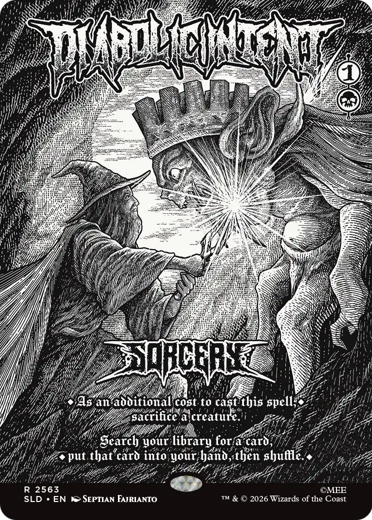 Diabolic Intent [Secret Lair Drop Series] | Multizone: Comics And Games