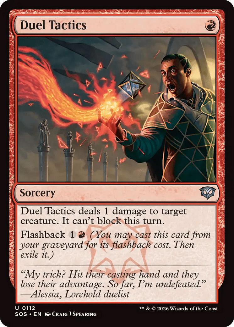 Duel Tactics [Secrets of Strixhaven] MTG Single Magic: The Gathering  | Multizone: Comics And Games