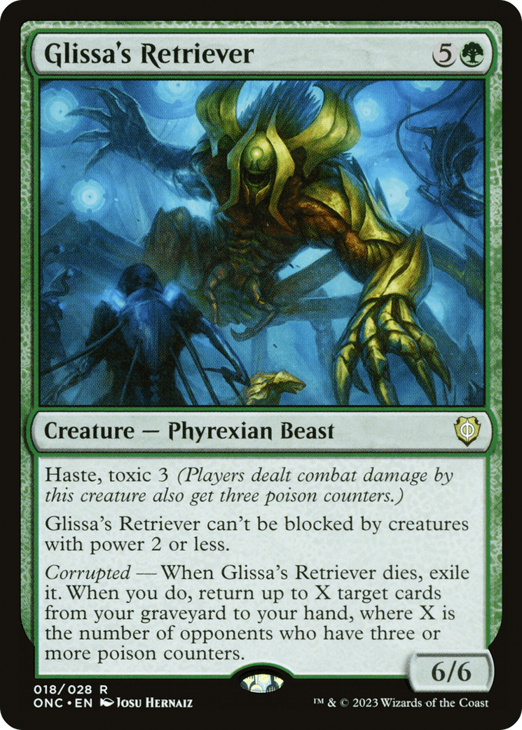 Glissa's Retriever [Phyrexia: All Will Be One Commander] MTG Single Magic: The Gathering  | Multizone: Comics And Games