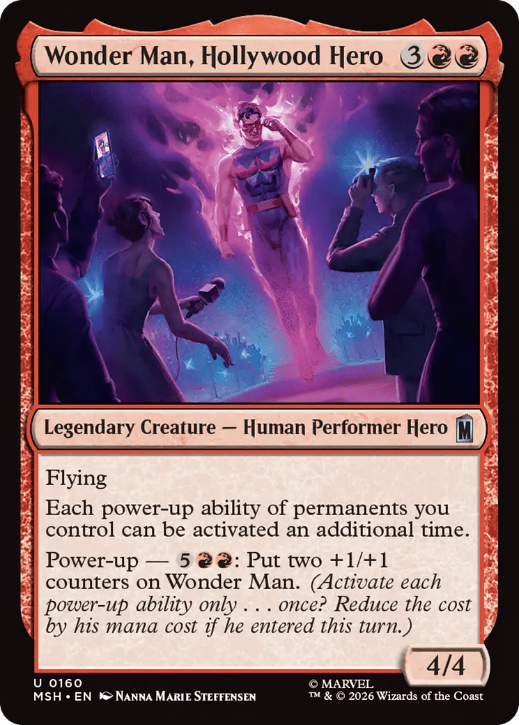 Wonder Man, Hollywood Hero [Marvel Super Heroes] MTG Single Magic: The Gathering  | Multizone: Comics And Games