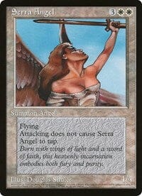 Serra Angel (Oversized) [Oversize Cards] MTG Single Magic: The Gathering  | Multizone: Comics And Games