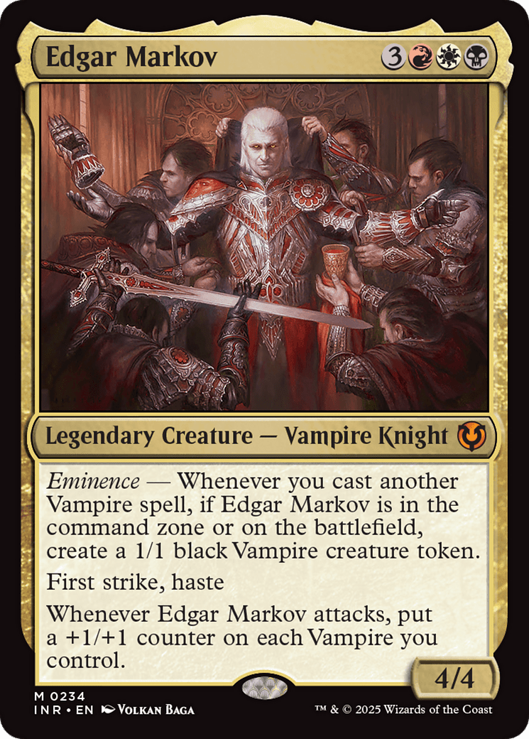 Edgar Markov [Innistrad Remastered] MTG Single Magic: The Gathering  | Multizone: Comics And Games