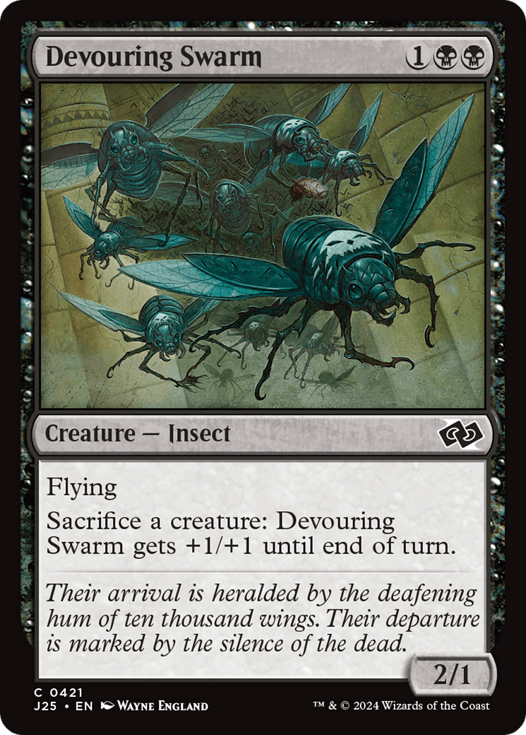 Devouring Swarm [Foundations Jumpstart] MTG Single Magic: The Gathering  | Multizone: Comics And Games