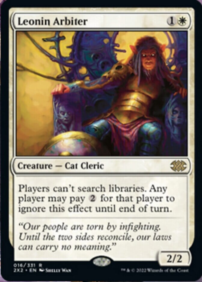 Leonin Arbiter [Double Masters 2022] MTG Single Magic: The Gathering  | Multizone: Comics And Games