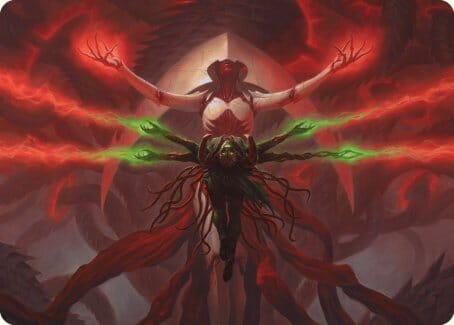 All Will Be One Art Card [Phyrexia: All Will Be One Art Series] MTG Single Magic: The Gathering  | Multizone: Comics And Games