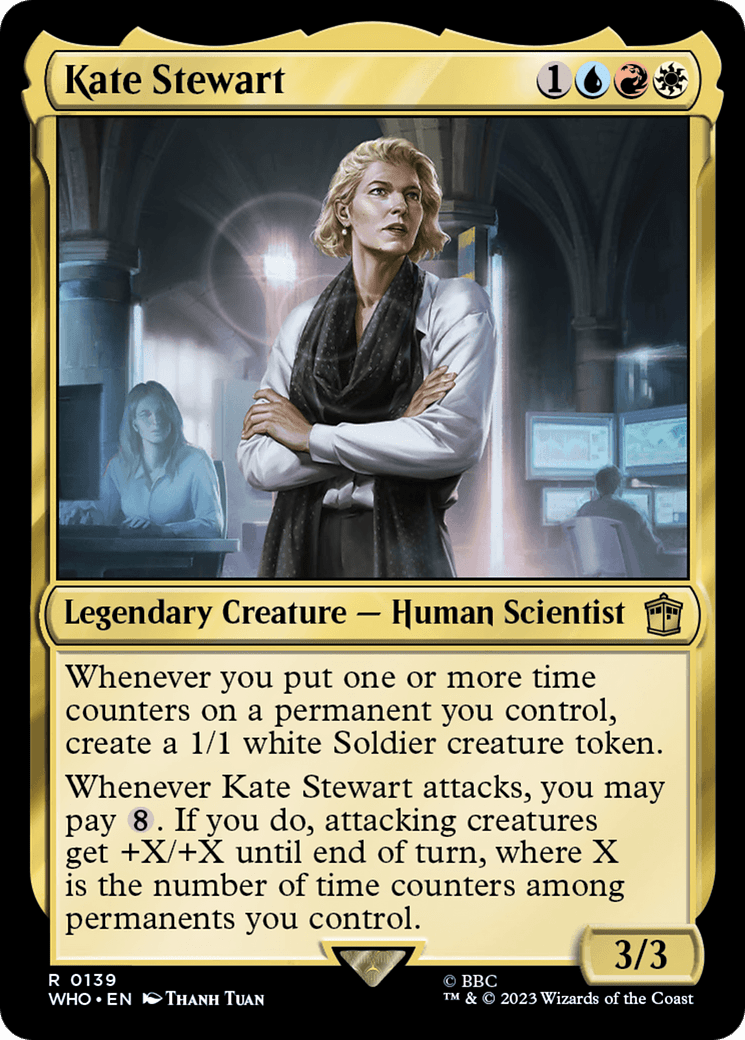 Kate Stewart [Doctor Who] MTG Single Magic: The Gathering  | Multizone: Comics And Games