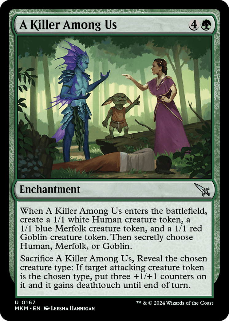 A Killer Among Us [Murders at Karlov Manor] MTG Single Magic: The Gathering  | Multizone: Comics And Games