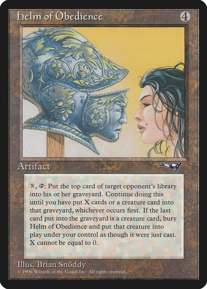 Helm of Obedience [Alliances] MTG Single Magic: The Gathering  | Multizone: Comics And Games