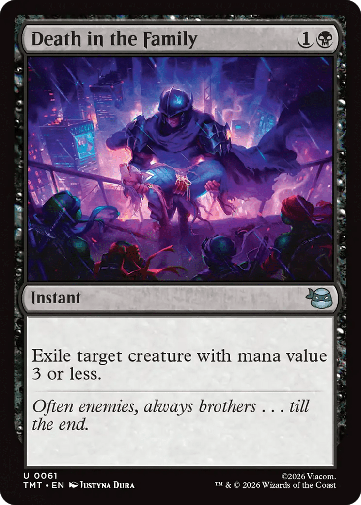 Death in the Family [Teenage Mutant Ninja Turtles] MTG Single Magic: The Gathering  | Multizone: Comics And Games