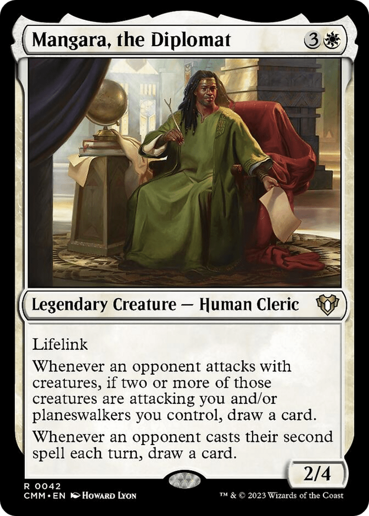 Mangara, the Diplomat [Commander Masters] MTG Single Magic: The Gathering  | Multizone: Comics And Games