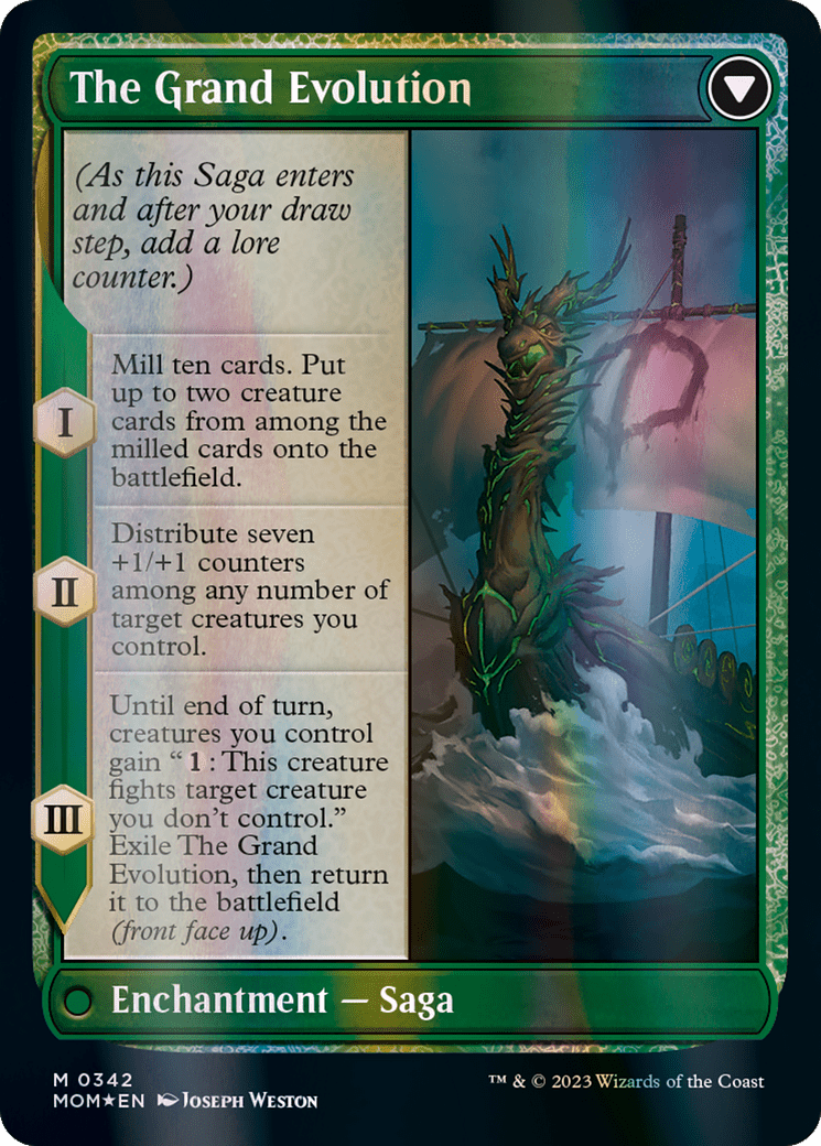 Vorinclex // The Grand Evolution (Serialized) [March of the Machine] MTG Single Magic: The Gathering  | Multizone: Comics And Games