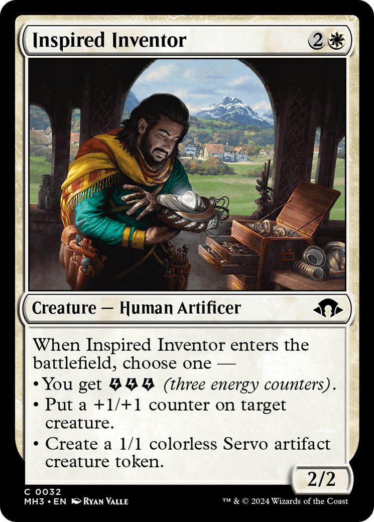 Inspired Inventor [Modern Horizons 3] MTG Single Magic: The Gathering  | Multizone: Comics And Games