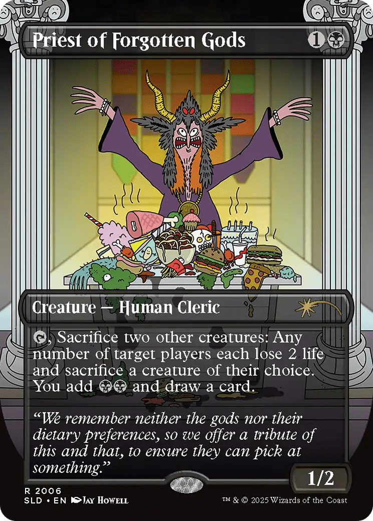Priest of Forgotten Gods [Secret Lair Drop Series] MTG Single Magic: The Gathering  | Multizone: Comics And Games