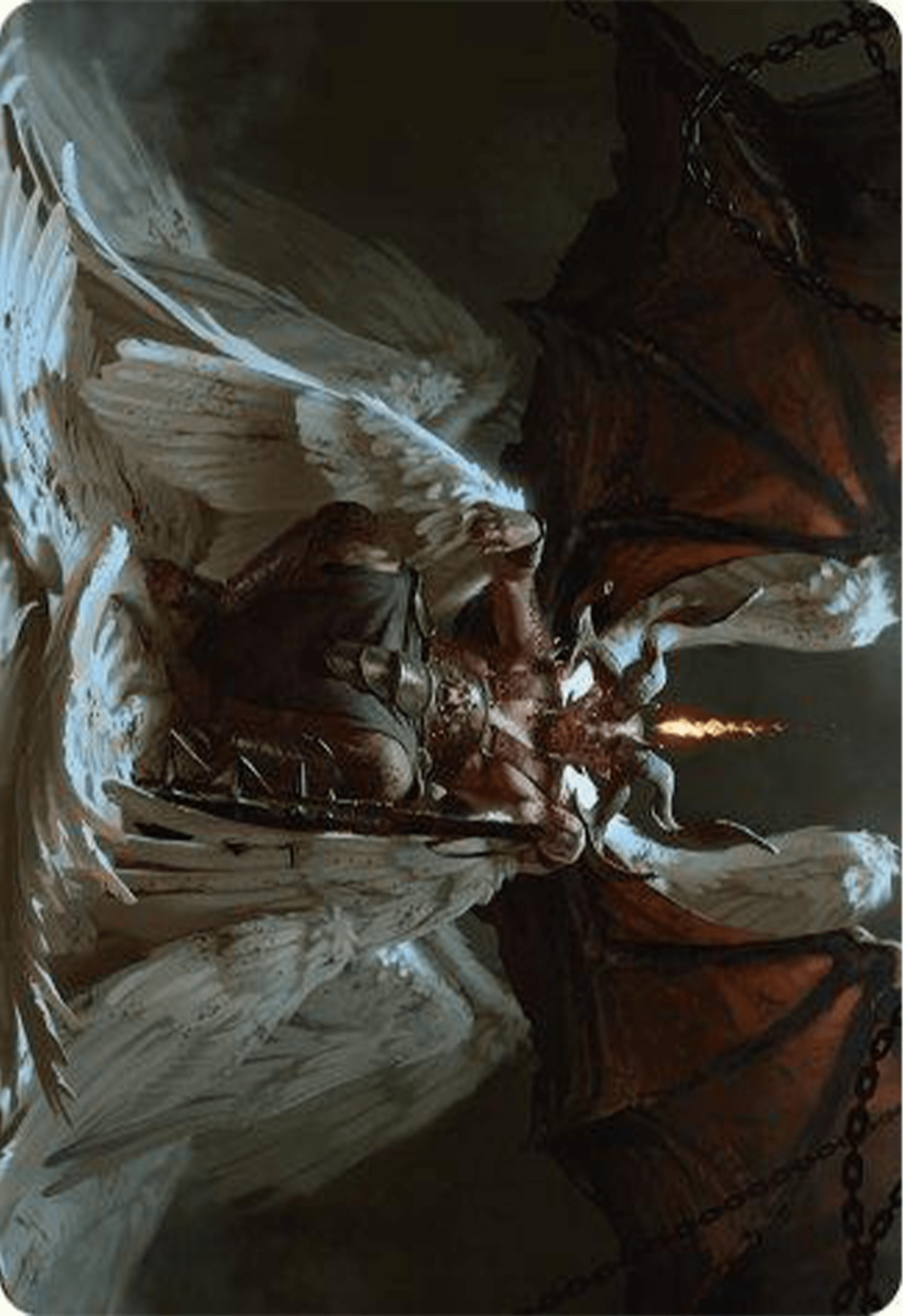 Shilgengar, Sire of Famine Art Card [Modern Horizons 3 Art Series] MTG Single Magic: The Gathering  | Multizone: Comics And Games