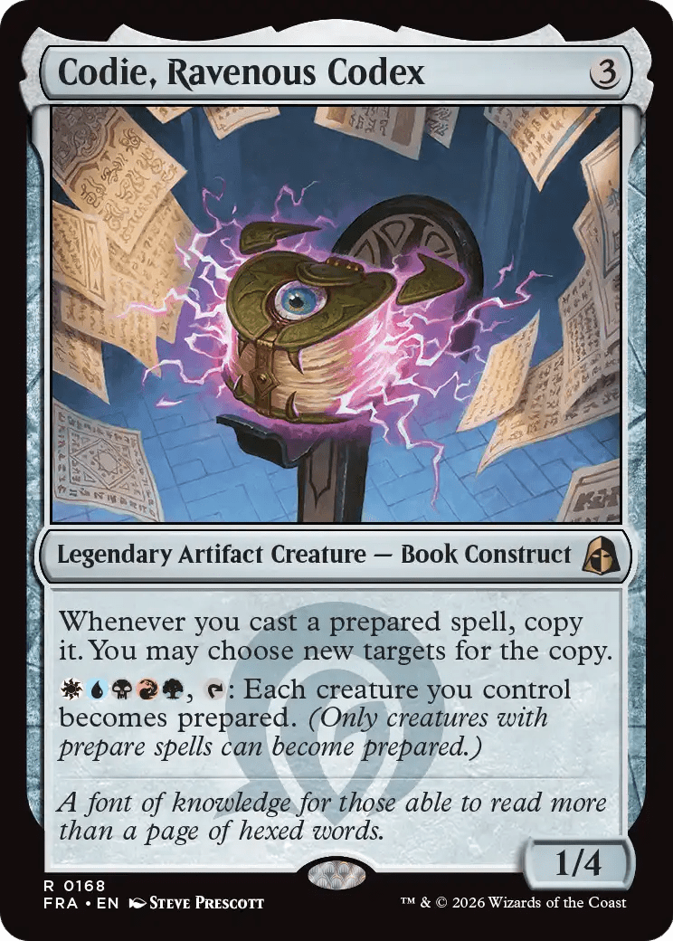 Codie, Ravenous Codex [Reality Fracture] MTG Single Magic: The Gathering  | Multizone: Comics And Games