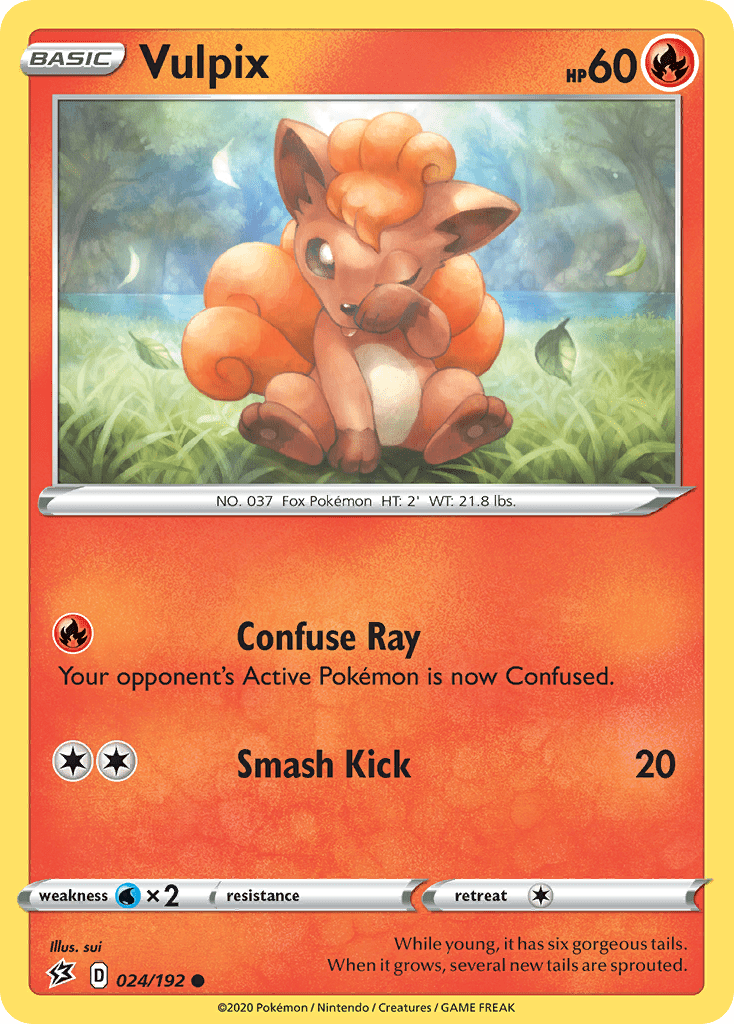 Vulpix (024/192) [Sword & Shield: Rebel Clash] Pokemon Single Pokémon  | Multizone: Comics And Games