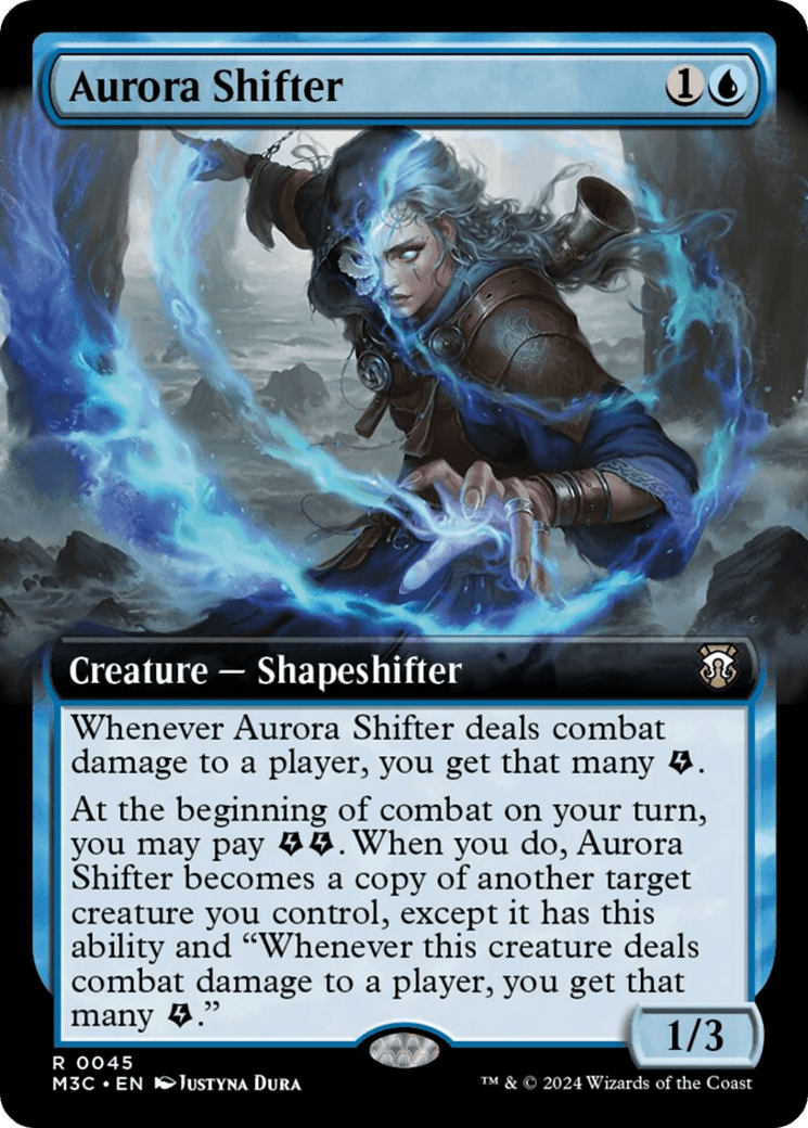 Aurora Shifter (Extended Art) [Modern Horizons 3 Commander] MTG Single Magic: The Gathering  | Multizone: Comics And Games