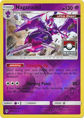 Naganadel (108/214) (League Promo) [Sun & Moon: Lost Thunder] Pokemon Single Pokémon  | Multizone: Comics And Games