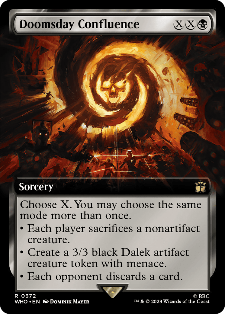 Doomsday Confluence (Extended Art) [Doctor Who] MTG Single Magic: The Gathering  | Multizone: Comics And Games