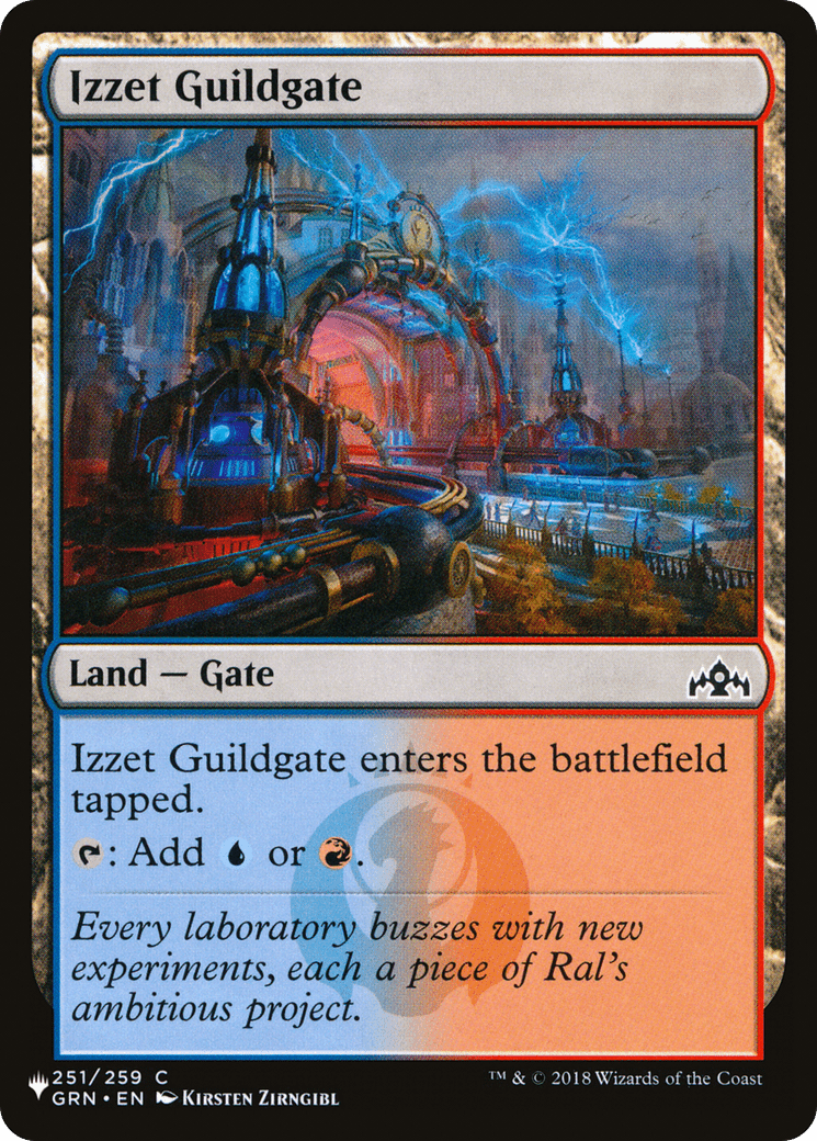 Izzet Guildgate [The List] MTG Single Magic: The Gathering  | Multizone: Comics And Games