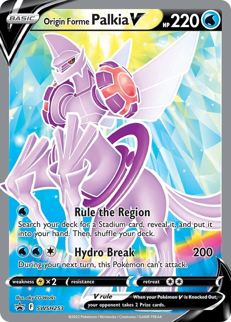 Origin Forme Palkia V (SWSH253) [Sword & Shield: Black Star Promos] Pokemon Single Pokémon  | Multizone: Comics And Games
