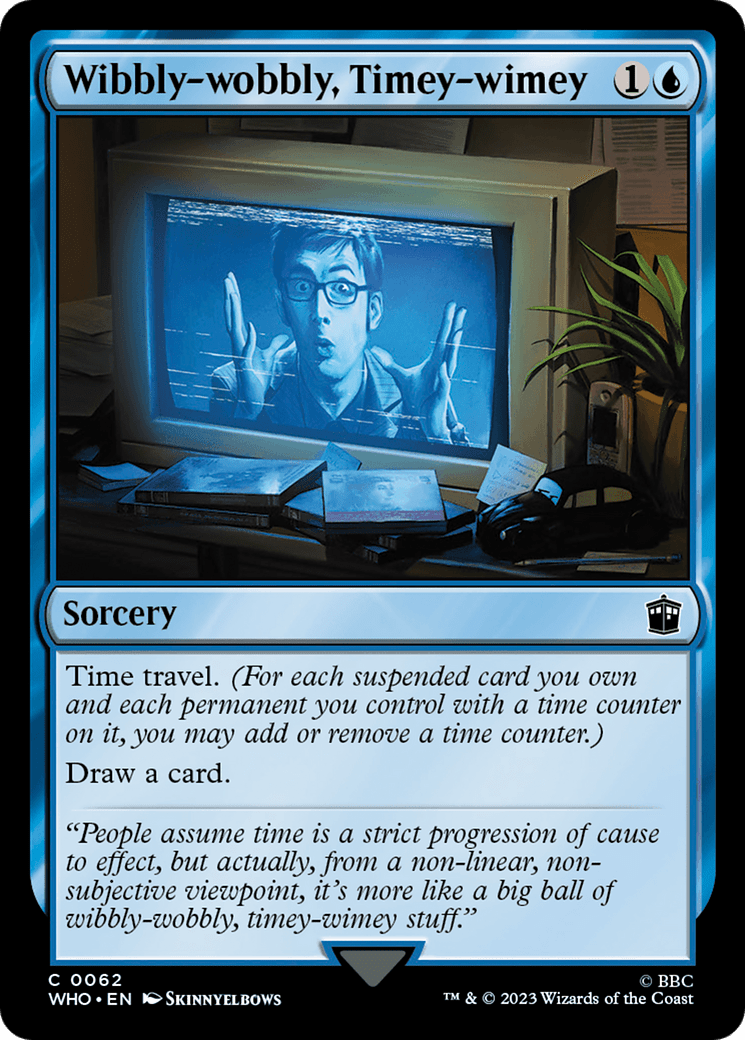 Wibbly-wobbly, Timey-wimey [Doctor Who] MTG Single Magic: The Gathering  | Multizone: Comics And Games