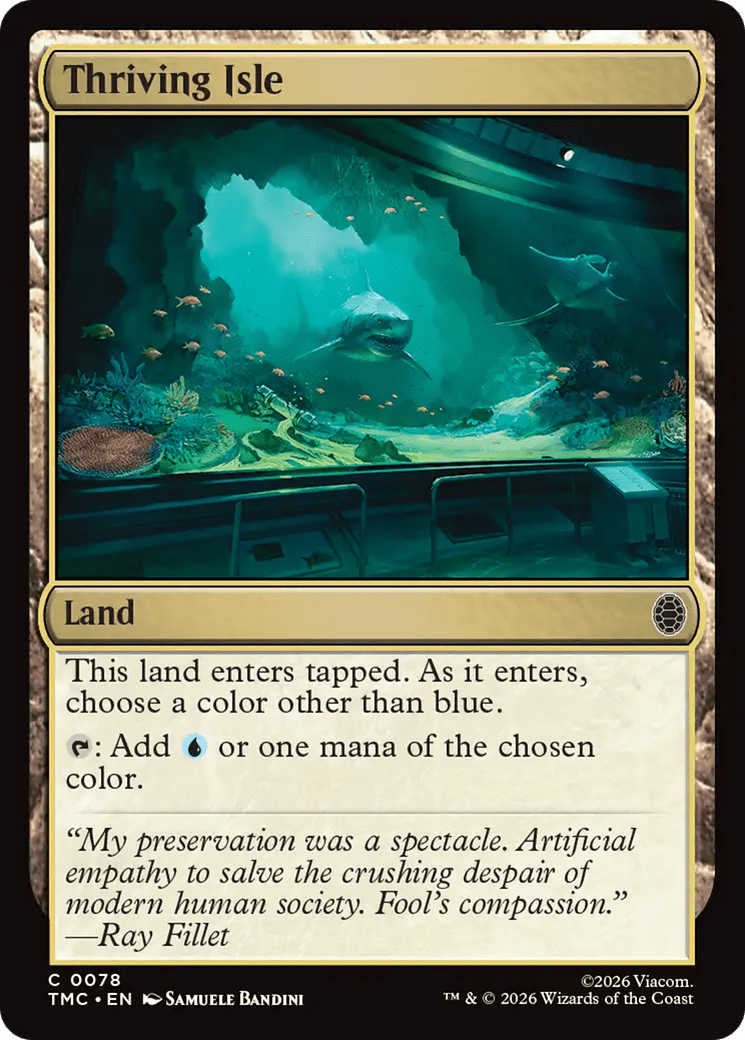 Thriving Isle [Teenage Mutant Ninja Turtles Commander] MTG Single Magic: The Gathering  | Multizone: Comics And Games
