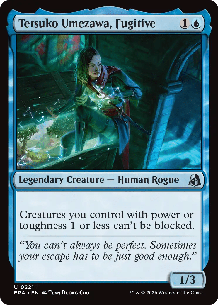 Tetsuko Umezawa, Fugitive [Reality Fracture] MTG Single Magic: The Gathering  | Multizone: Comics And Games