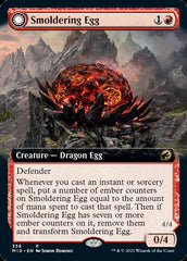 Smoldering Egg // Ashmouth Dragon (Extended Art) [Innistrad: Midnight Hunt] MTG Single Magic: The Gathering  | Multizone: Comics And Games