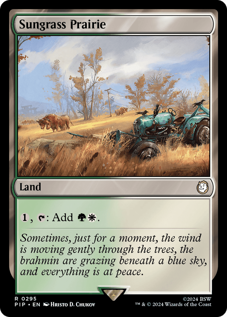 Sungrass Prairie [Fallout] MTG Single Magic: The Gathering  | Multizone: Comics And Games