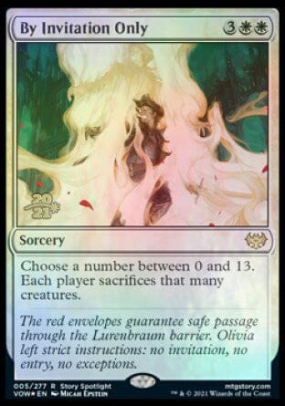 By Invitation Only [Innistrad: Crimson Vow Prerelease Promos] MTG Single Magic: The Gathering  | Multizone: Comics And Games