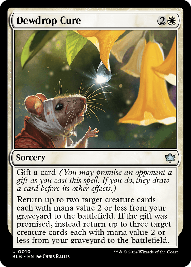 Dewdrop Cure [Bloomburrow] MTG Single Magic: The Gathering  | Multizone: Comics And Games