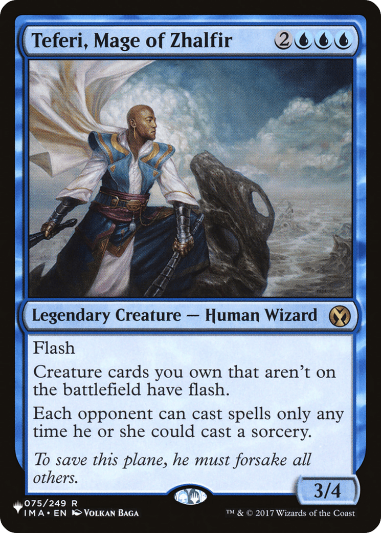 Teferi, Mage of Zhalfir [The List] MTG Single Magic: The Gathering  | Multizone: Comics And Games